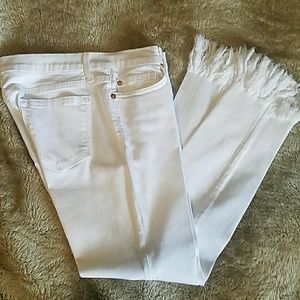 White Karlie jeans